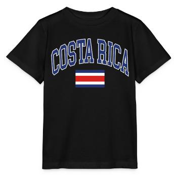 Costa Rica - Stanley/Stella MINI CREATOR Kids’ T-Shirt - black - Front - Mikhail (115cm)