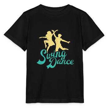 Swing Dance - Stanley/Stella MINI CREATOR Kids’ T-Shirt - black - Front - Mikhail (115cm)