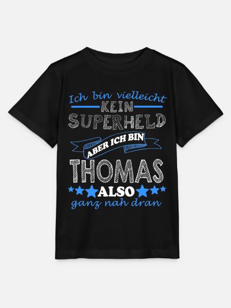 Thomas Vorname Schriftzug Geschenk Männer Jungen - Stanley/Stella Kinder T-Shirt MINI CREATOR - Schwarz