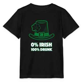 irish - Stanley/Stella MINI CREATOR Kids’ T-Shirt - black - Front - Mikhail (115cm)