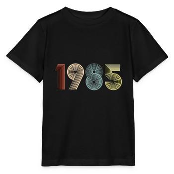 Geburtsjahr 1985 - Stanley/Stella Kinder T-Shirt MINI CREATOR  - Schwarz - Vorne - Mikhail (115cm)