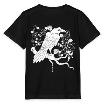 Corbeau corbeau - T-shirt bio MINI CREATOR Stanley/Stella Enfant - noir - Devant - Mikhail (115cm)