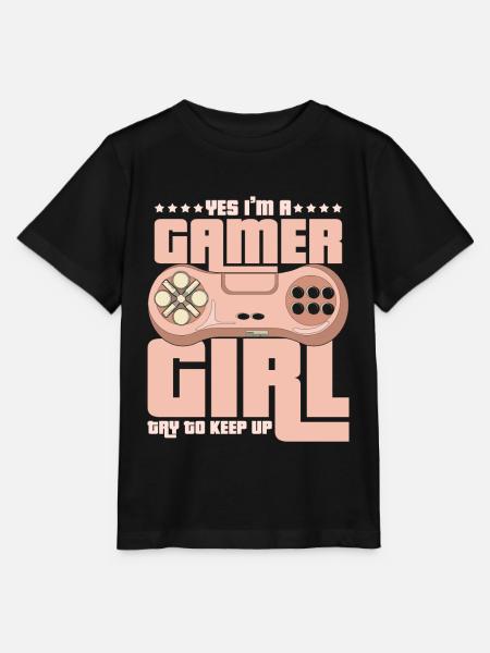 Gaming - Stanley/Stella Kinder T-Shirt MINI CREATOR  - Schwarz