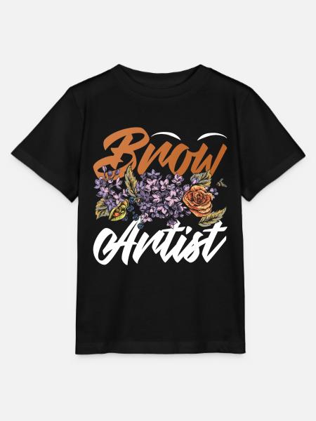 Brow Artist - Stanley/Stella Kinder T-Shirt MINI CREATOR - Schwarz