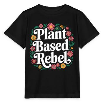 Végétarien Végétalien Végétarien Végétarien - T-shirt bio MINI CREATOR Stanley/Stella Enfant - noir - Devant - Mikhail (115cm)