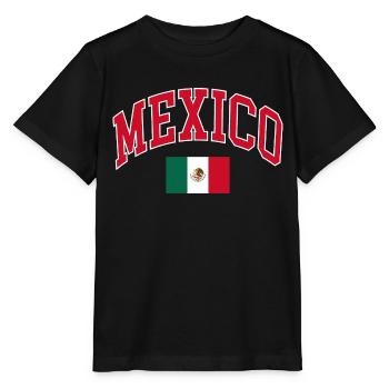 Mexiko - Stanley/Stella Kinder T-Shirt MINI CREATOR  - Schwarz - Vorne - Mikhail (115cm)
