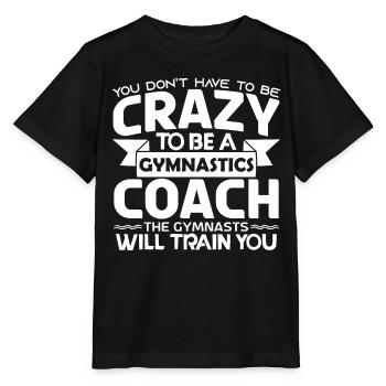 Coach Gymnastics Cadeau coach Gymnastics coach - T-shirt bio MINI CREATOR Stanley/Stella Enfant - noir - Devant - Mikhail (115cm)