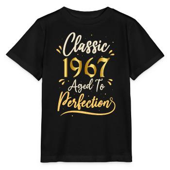 Anniversaire 1967 cadeau 1967 Classic 1967 - T-shirt bio MINI CREATOR Stanley/Stella Enfant - noir - Devant - Mikhail (115cm)