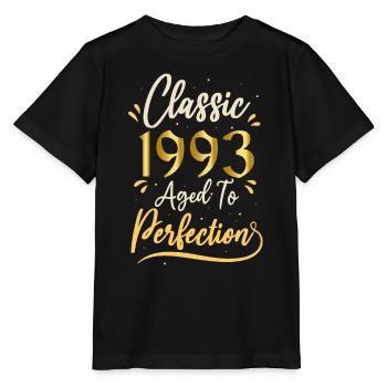 Birthday 1993 gift 1993 Classic 1993 - Stanley/Stella MINI CREATOR Kids’ T-Shirt - black - Front - Mikhail (115cm)