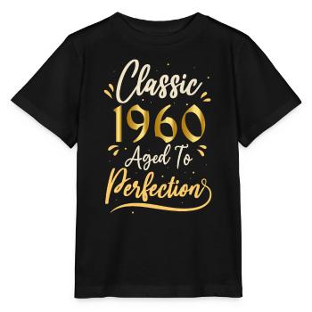 Geburtstag 1960 Geschenk 1960 Classic 1960 - Stanley/Stella Kinder T-Shirt MINI CREATOR  - Schwarz - Vorne - Mikhail (115cm)