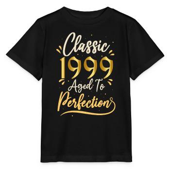 Anniversaire 1999 cadeau 1999 Classic 1999 - T-shirt bio MINI CREATOR Stanley/Stella Enfant - noir - Devant - Mikhail (115cm)