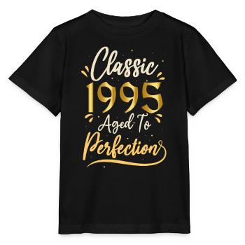 Geburtstag 1995 Geschenk 1995 Classic 1995 - Stanley/Stella Kinder T-Shirt MINI CREATOR  - Schwarz - Vorne - Mikhail (115cm)