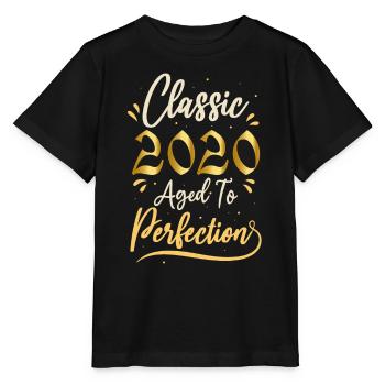 Geburtstag 2020 Geschenk 2020 Classic 2020 - Stanley/Stella Kinder T-Shirt MINI CREATOR  - Schwarz - Vorne - Mikhail (115cm)