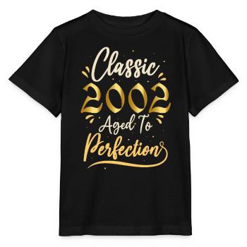 Anniversaire 2002 cadeau 2002 Classic 2002 - T-shirt bio MINI CREATOR Stanley/Stella Enfant - noir - Devant - Mikhail (115cm)