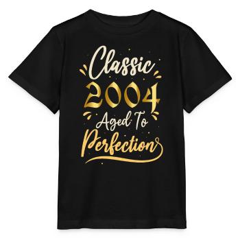 Geburtstag 2004 Geschenk 2004 Classic 2004 - Stanley/Stella Kinder T-Shirt MINI CREATOR  - Schwarz - Vorne - Mikhail (115cm)