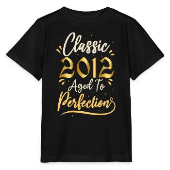 Geburtstag 2012 Geschenk 2012 Classic 2012 - Stanley/Stella Kinder T-Shirt MINI CREATOR  - Schwarz - Vorne - Mikhail (115cm)
