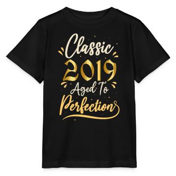 Geburtstag 2019 Geschenk 2019 Classic 2019 - Stanley/Stella Kinder T-Shirt MINI CREATOR  - Schwarz - Vorne - Mikhail (115cm)