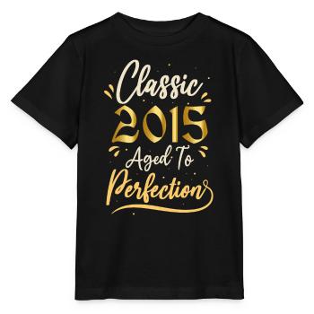 Birthday 2015 gift 2015 Classic 2015 - Stanley/Stella MINI CREATOR Kids’ T-Shirt - black - Front - Mikhail (115cm)