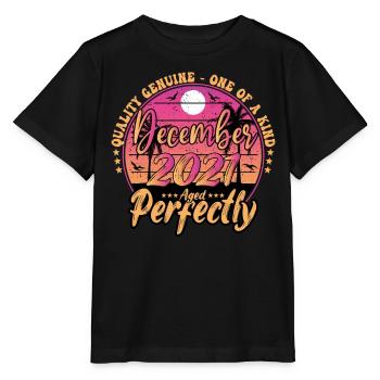 Dezember 2021 Geburtstag 2021 Dezember 2021 - Stanley/Stella Kinder T-Shirt MINI CREATOR  - Schwarz - Vorne - Mikhail (115cm)