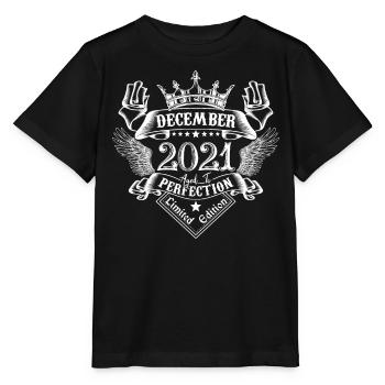 Dezember 2021 | Dezember 2021 Jubiläum 2021 - Stanley/Stella Kinder T-Shirt MINI CREATOR  - Schwarz - Vorne - Mikhail (115cm)