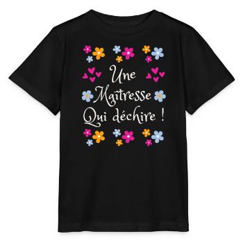 A teacher who rocks! - Stanley/Stella MINI CREATOR Kids’ T-Shirt - black - Front - Mikhail (115cm)