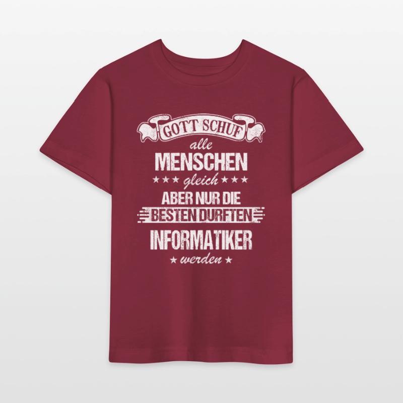 Informatiker Programmierer Informatik Spruch Stanley/Stella Kinder T-Shirt MINI CREATOR 