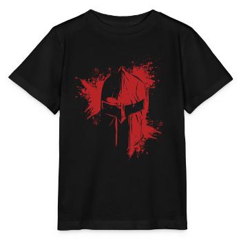 Kreuzritter Tempelritter Deus Vult Ritter Templer - Stanley/Stella Kinder T-Shirt MINI CREATOR  - Schwarz - Vorne - Mikhail (115cm)
