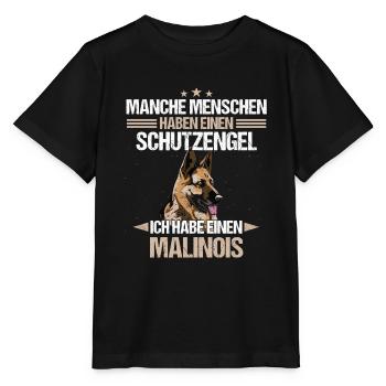 Malinois Hund Hundehalter - Stanley/Stella Kinder T-Shirt MINI CREATOR  - Schwarz - Vorne - Mikhail (115cm)