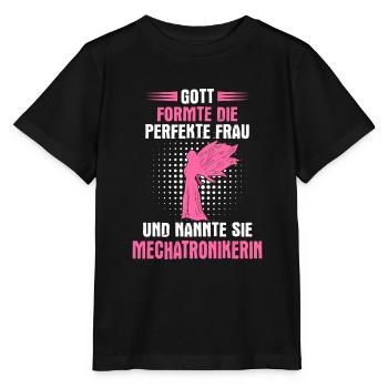 Mechatroniker Mechatronik Reparieren Beruf Spruch - Stanley/Stella Kinder T-Shirt MINI CREATOR  - Schwarz - Vorne - Mikhail (115cm)