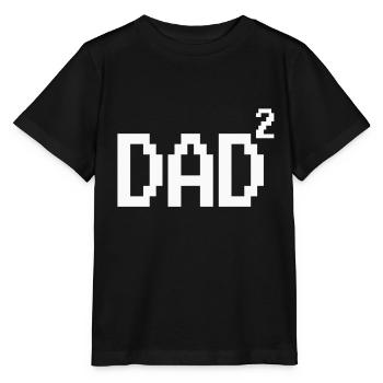 Twins Dad Father of Twins Funny Gift Papa - Stanley/Stella Kinder T-Shirt MINI CREATOR  - Schwarz - Vorne - Mikhail (115cm)