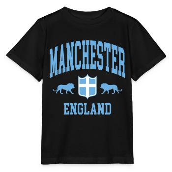 Manchester - Stanley/Stella MINI CREATOR Kids’ T-Shirt - black - Front - Mikhail (115cm)