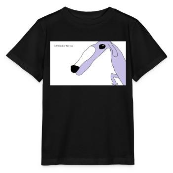Let me do it for you - T-shirt bio MINI CREATOR Stanley/Stella Enfant - noir - Devant - Mikhail (115cm)