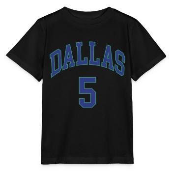 Dallas 5 - T-shirt bio MINI CREATOR Stanley/Stella Enfant - noir - Devant - Mikhail (115cm)