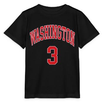 Washington 3 - Stanley/Stella Kinder T-Shirt MINI CREATOR  - Schwarz - Vorne - Mikhail (115cm)