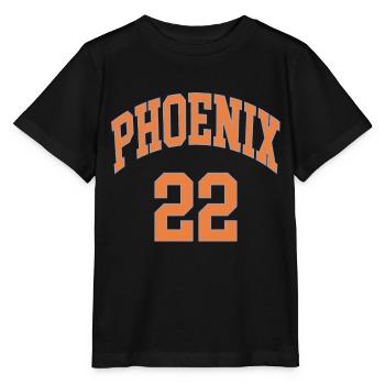 Phoenix 22 - Stanley/Stella Kinder T-Shirt MINI CREATOR  - Schwarz - Vorne - Mikhail (115cm)