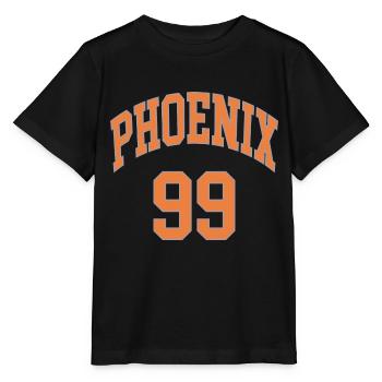 Phoenix 99 - Stanley/Stella Kinder T-Shirt MINI CREATOR  - Schwarz - Vorne - Mikhail (115cm)