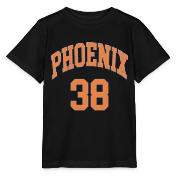 Phoenix 38 - Stanley/Stella Kinder T-Shirt MINI CREATOR  - Schwarz - Vorne - Mikhail (115cm)