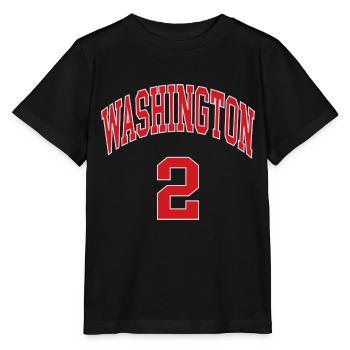 Washington 2 - Stanley/Stella Kinder T-Shirt MINI CREATOR  - Schwarz - Vorne - Mikhail (115cm)