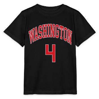 Washington 4 - Stanley/Stella Kinder T-Shirt MINI CREATOR  - Schwarz - Vorne - Mikhail (115cm)