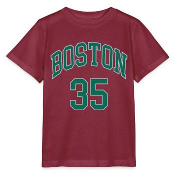 Boston 35 - T-shirt bio MINI CREATOR Stanley/Stella Enfant - bordeaux - Devant - Kain (125cm)