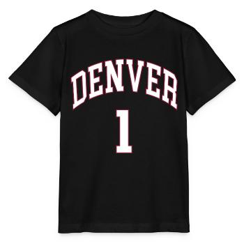 Denver 1 - T-shirt bio MINI CREATOR Stanley/Stella Enfant - noir - Devant - Mikhail (115cm)