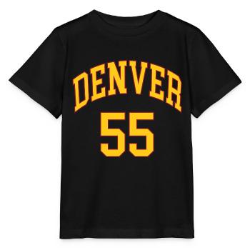 Denver 55 - T-shirt bio MINI CREATOR Stanley/Stella Enfant - noir - Devant - Mikhail (115cm)