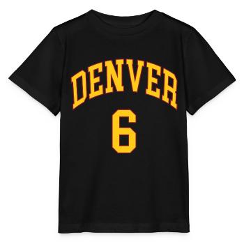 Denver 6 - T-shirt bio MINI CREATOR Stanley/Stella Enfant - noir - Devant - Mikhail (115cm)