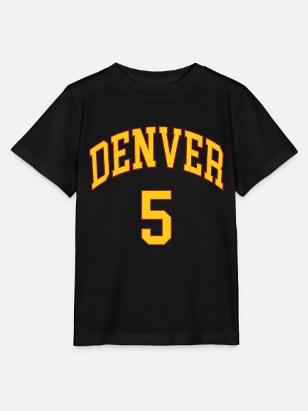 Denver 5 - Stanley/Stella Kinder T-Shirt MINI CREATOR - Schwarz