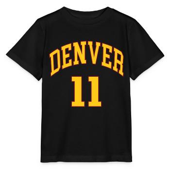 Denver 11 - T-shirt bio MINI CREATOR Stanley/Stella Enfant - noir - Devant - Mikhail (115cm)