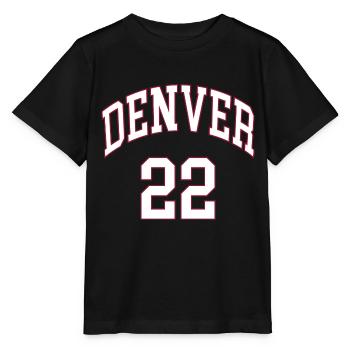 Denver 22 - T-shirt bio MINI CREATOR Stanley/Stella Enfant - noir - Devant - Mikhail (115cm)