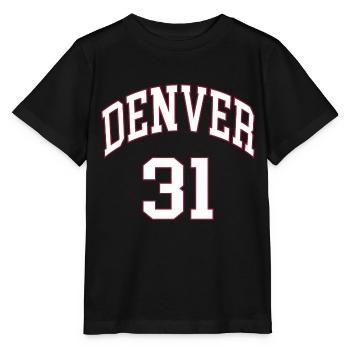 Denver 31 - T-shirt bio MINI CREATOR Stanley/Stella Enfant - noir - Devant - Mikhail (115cm)