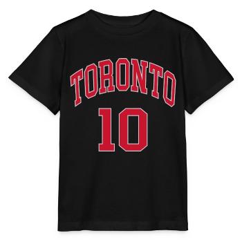 Toronto 10 - Stanley/Stella Kinder T-Shirt MINI CREATOR  - Schwarz - Vorne - Mikhail (115cm)