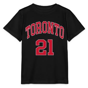 Toronto 21 - Stanley/Stella Kinder T-Shirt MINI CREATOR  - Schwarz - Vorne - Mikhail (115cm)
