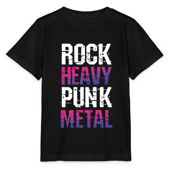 Rock Heavy Metal Musik - Stanley/Stella Kinder T-Shirt MINI CREATOR  - Schwarz - Vorne - Mikhail (115cm)